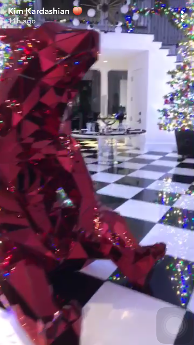 kris jenner xmas