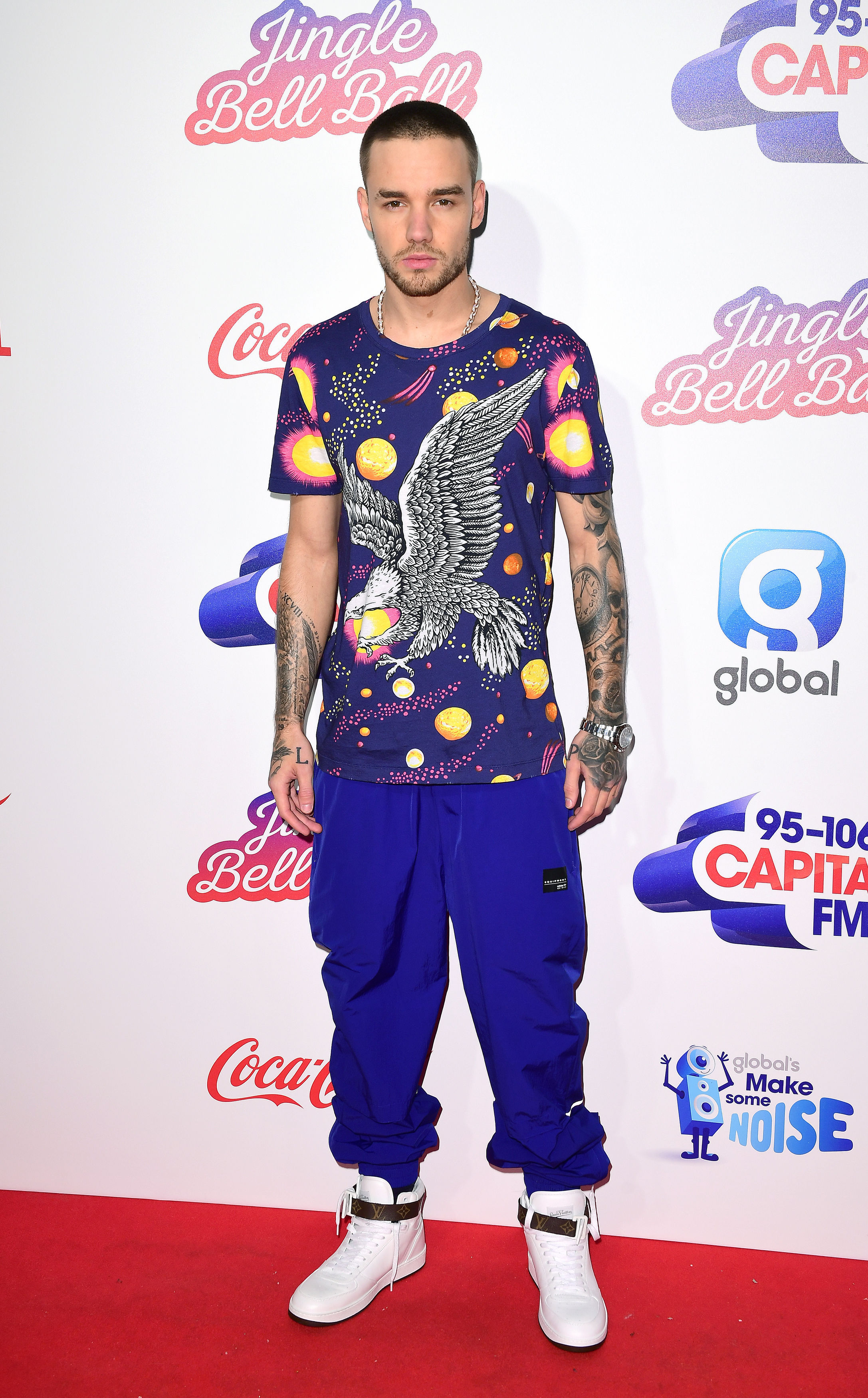 Liam Payne Red Carpet Jingle Bell Ball 2017