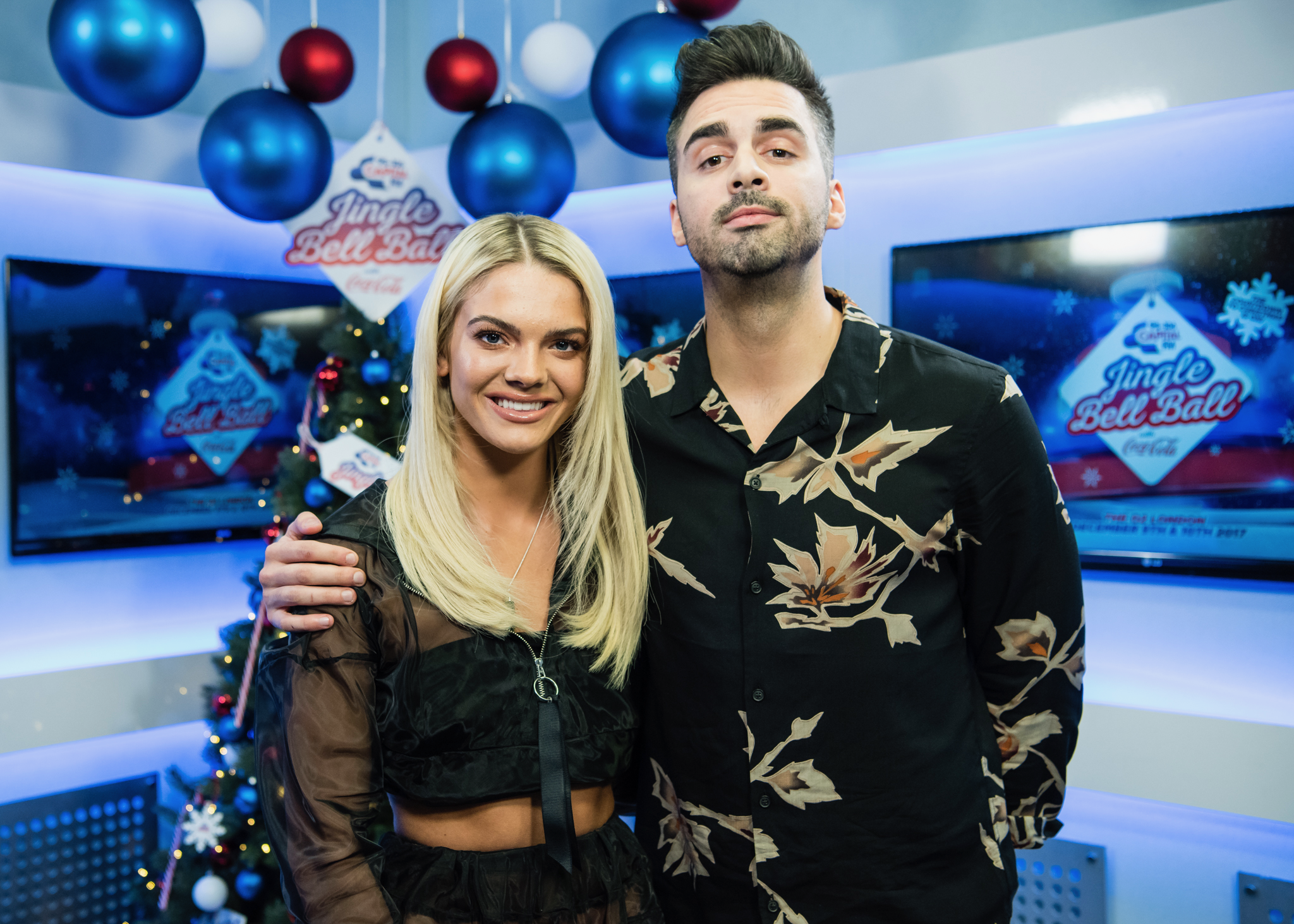 Louisa Johnson with Rob Howard