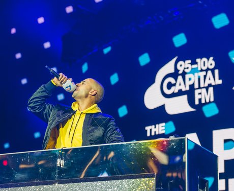 Marvin Humes at the Jingle Bell Ball 2017