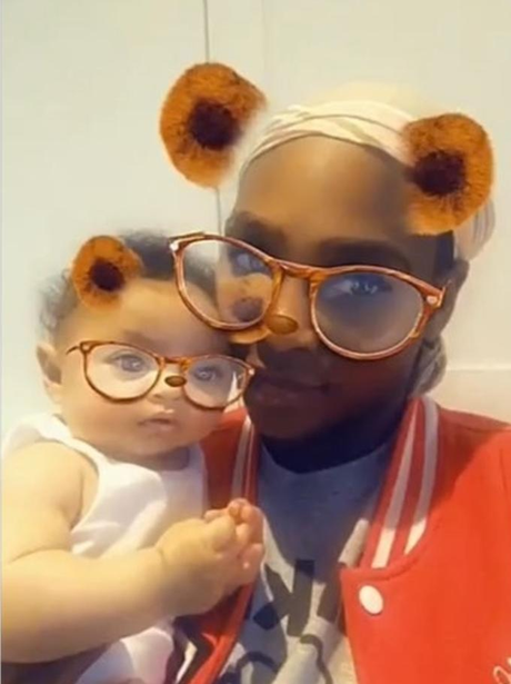 Serena Williams and daughter