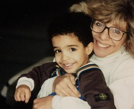 drake and mum throwback