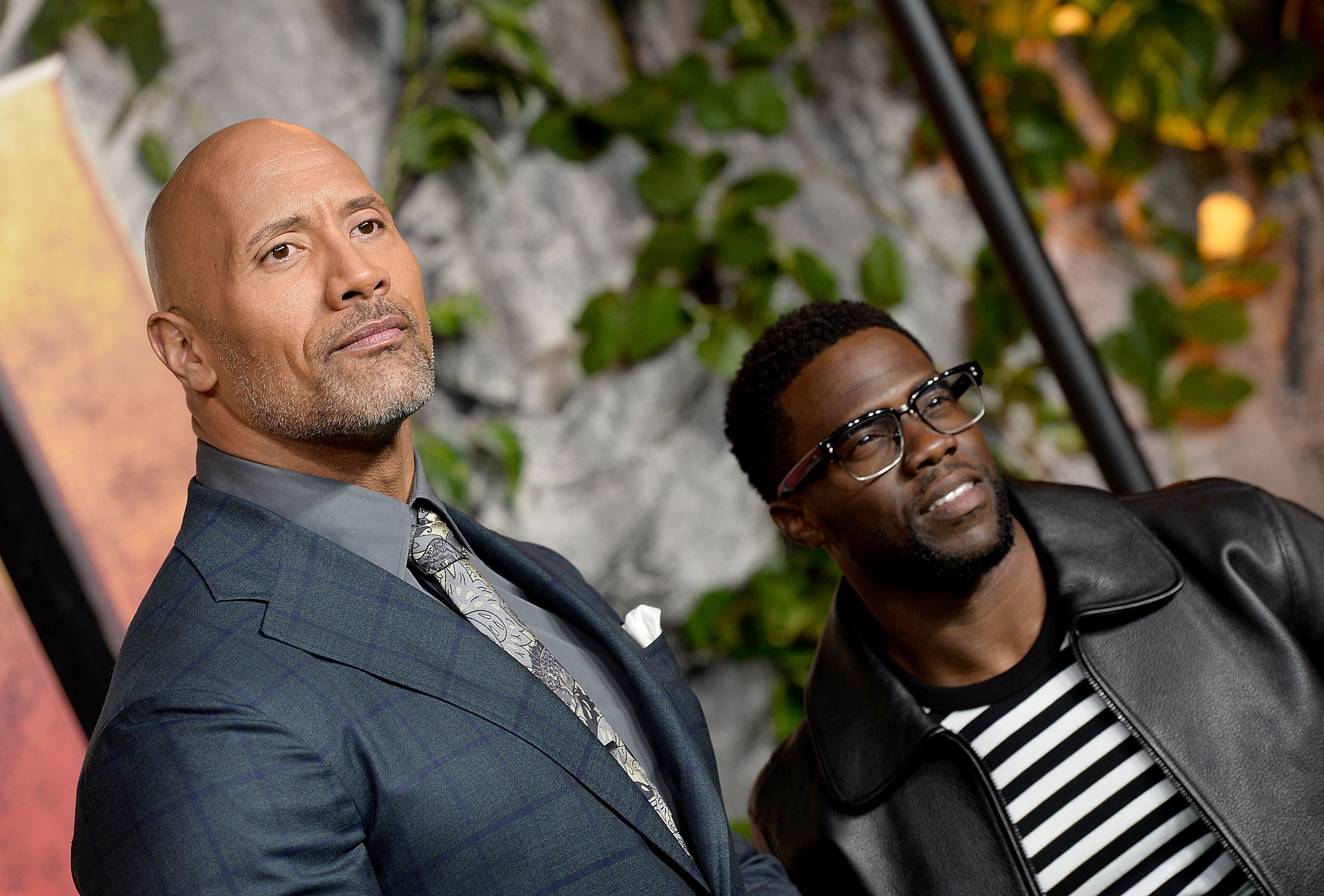 Dwayne Johnson and Kevin Hart Jumanji UK Premiere