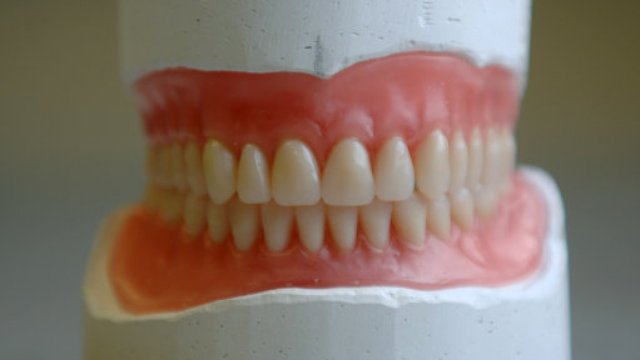 False teeth