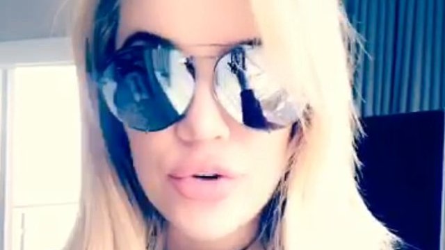 Khloe Kardashian Instagram story 