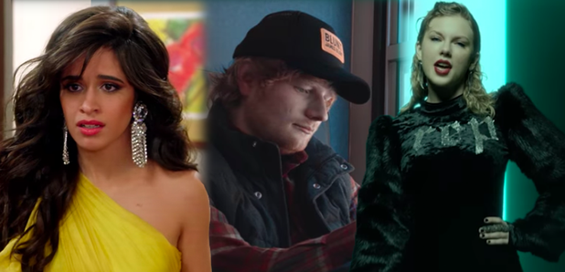 Most Googled Songs Camila Cabello Taylor Swift Ed