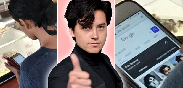 Cole Sprouse Caught A Fan Secretly Googling Him & His Reaction Is All Types  Of Funny - Capital