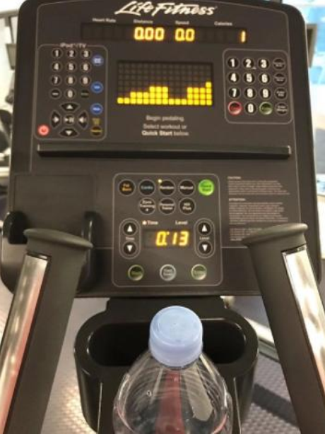 Gemma Collins in gym