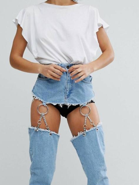 Worst ripped hot sale jeans