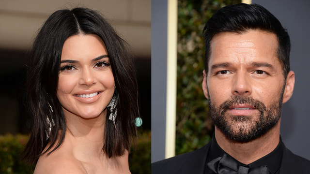 Kendall Jenner and Ricky Martin