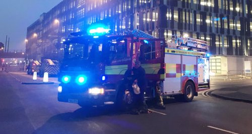 Nottingham Station Fire 4