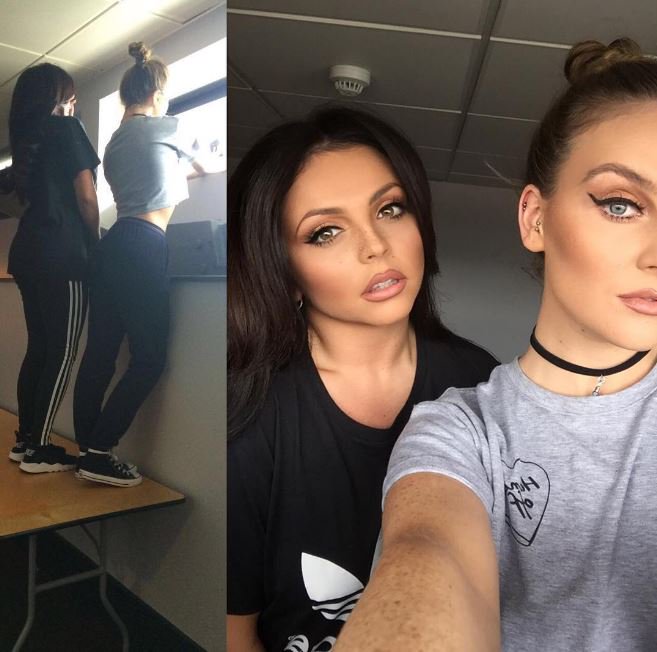 Perrie Edwards Jesy Nelson Selfie Twitter