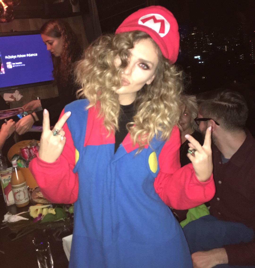 Perrie Edwards Mario Instagram