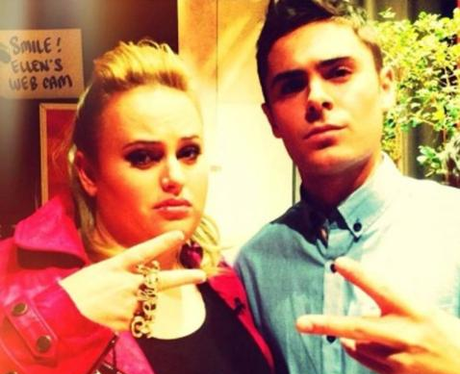 Rebel Wilson and Zac Efron throwback