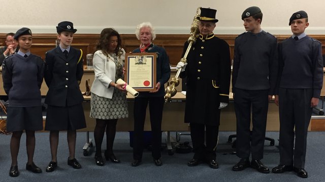 Mary Ellis freedom of the Isle of Wight