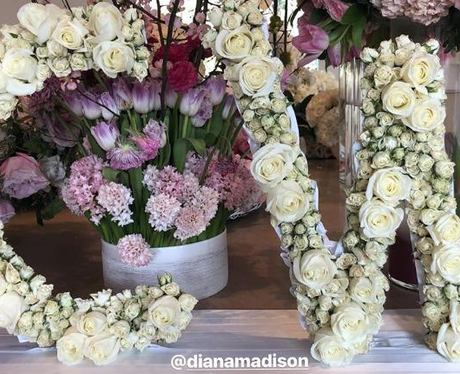 Kim and Kanye's daughter Chicago West has been sent LOADS of flowers ...