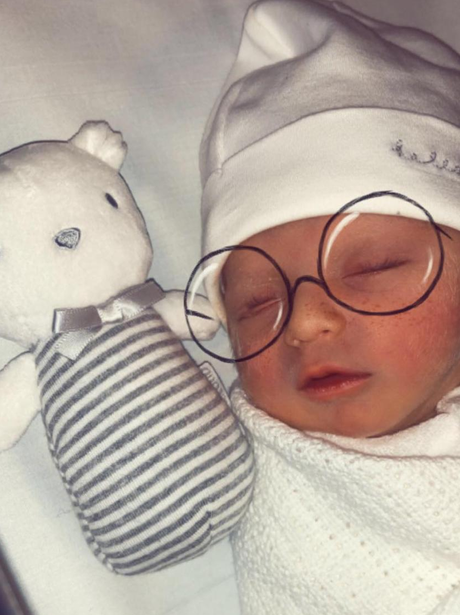 Gaz Beadle and Emma McVey's son