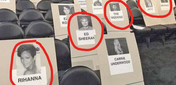 Grammys Seating Chart 2018