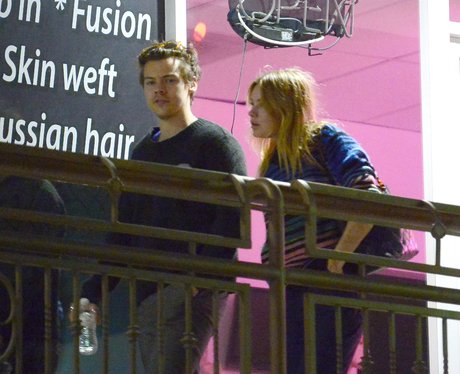 Harry Styles and Camille Rowe