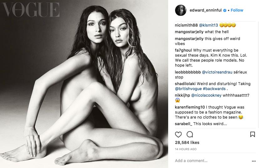 Vogue models nude