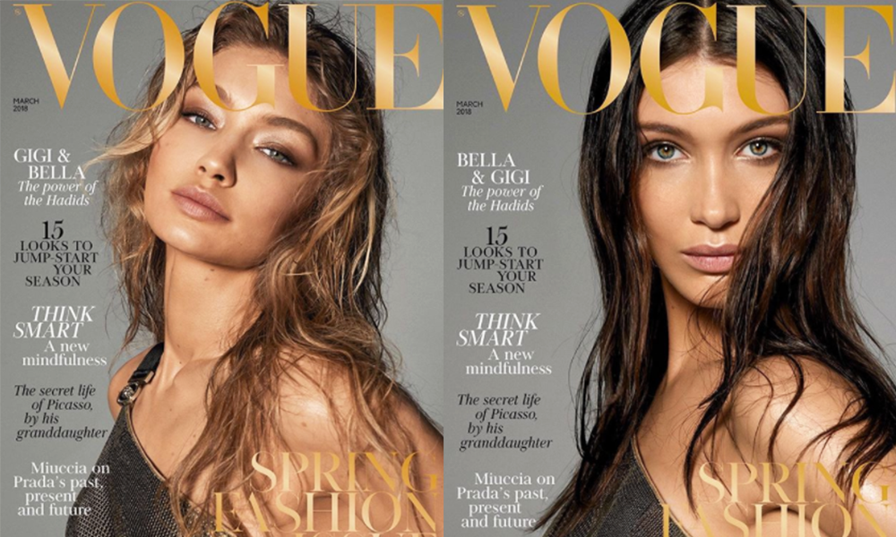 Gigi And Bella Hadid's Naked Vogue Pictures Haven't Gone Down As ...