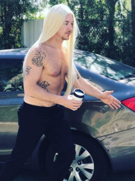 Diplo as Kim Kardashian