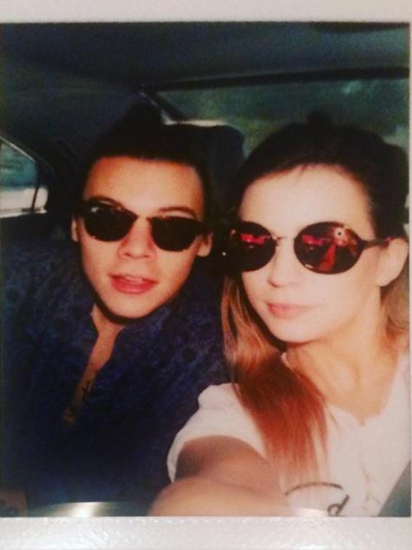 Harry Styles and Gemma Styles