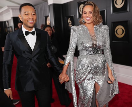 John Legend Chrissy Teigen Grammy Awards 2018 