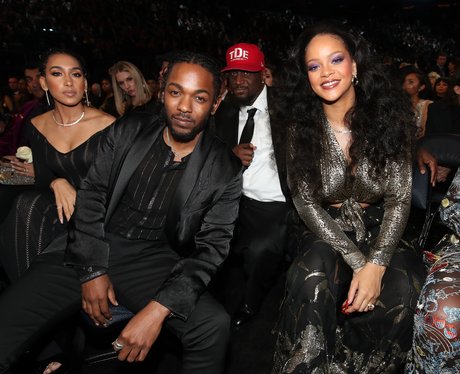 Rihanna Kendrick Lamar Grammy Awards 2018 
