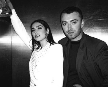 Dua Lipa and Sam Smith