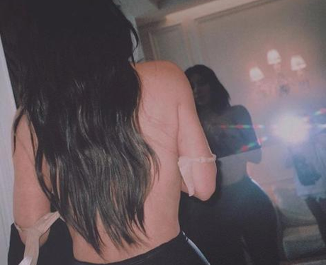 Kim Kardashian and North