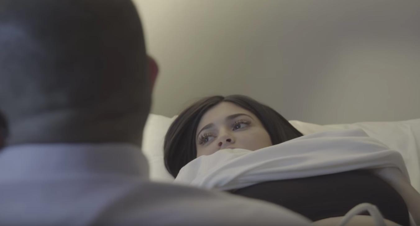 Kylie Jenner having baby scan