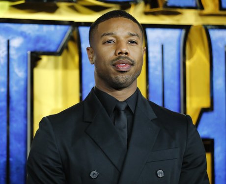 Michael B Jordan Black Panther premiere