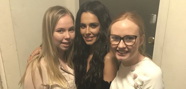 Cheryl and Fans 