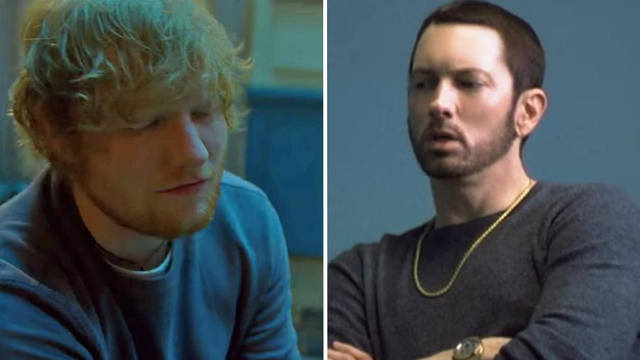 Eminem Ed Sheeran River Music Video