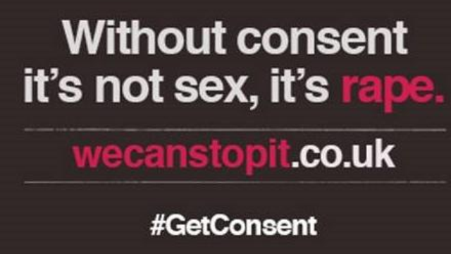 Get Consent rape Police Scotland campaign
