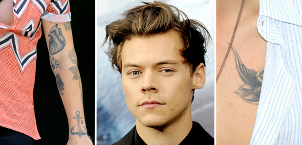 Harry Styles Tattoos And Meanings Complete List Of One Direction