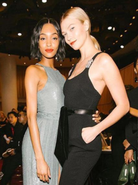 Karlie Kloss and Jourdan Dunn