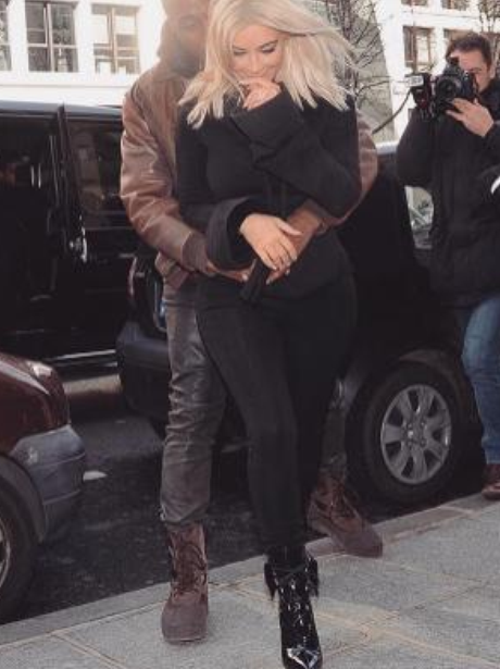 Kim Kardashian and Kanye West