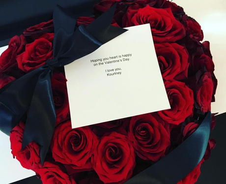 Kourtney Kardashian's present for Kris Jenner