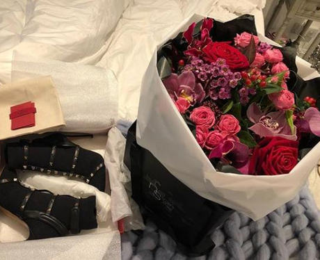 Leigh-Anne Pinnock's Valentine's presents