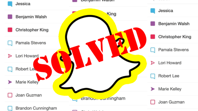 Snapchat Update 2018 Solved
