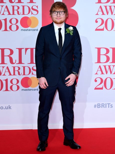 Ed Sheeran Brit Awards 2018