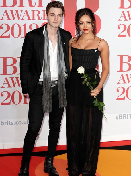 Jade Thirlwall and Jed Elliot BRIT Awards 2018