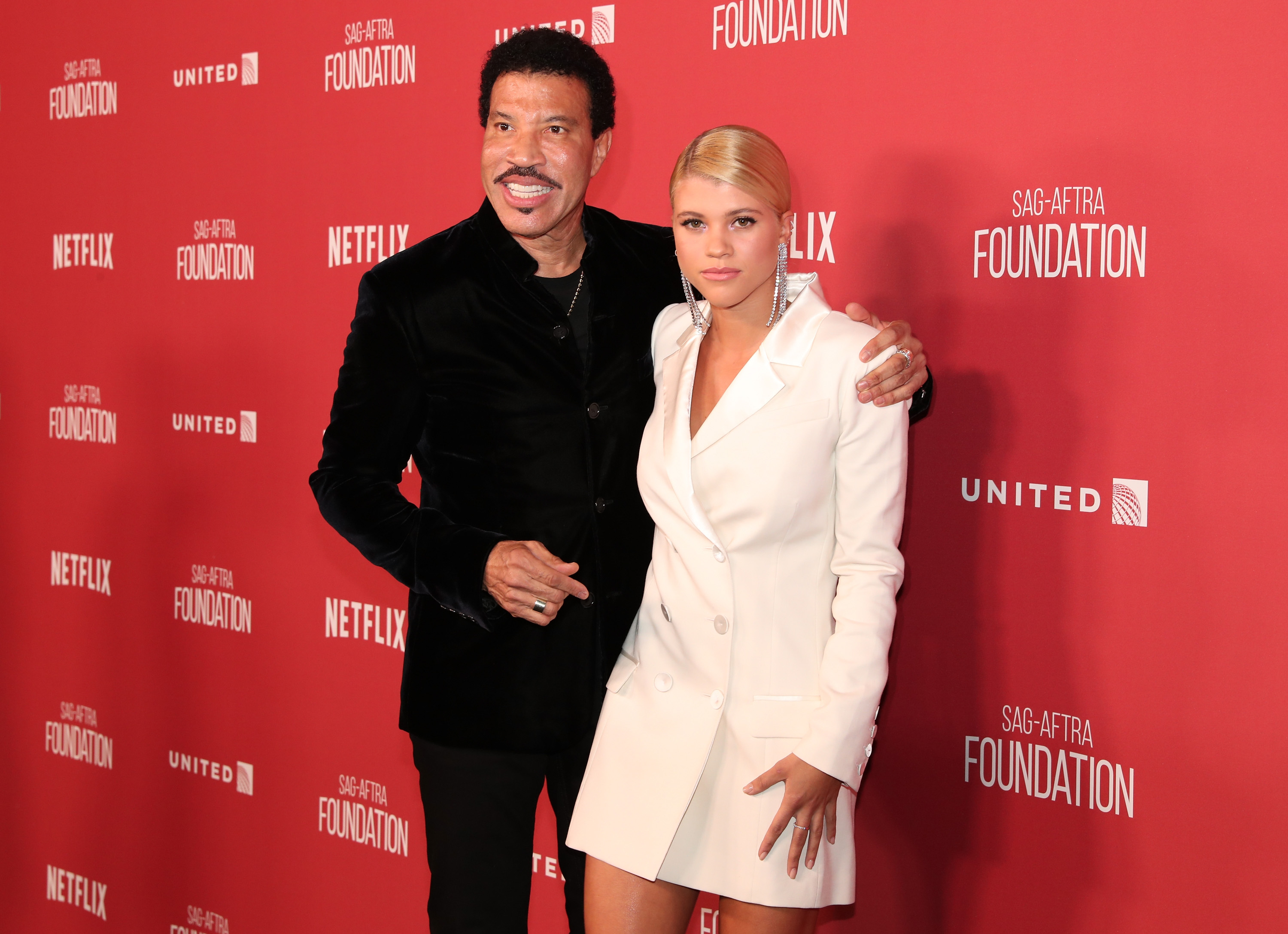 Lionel Richie and Sofia Richie