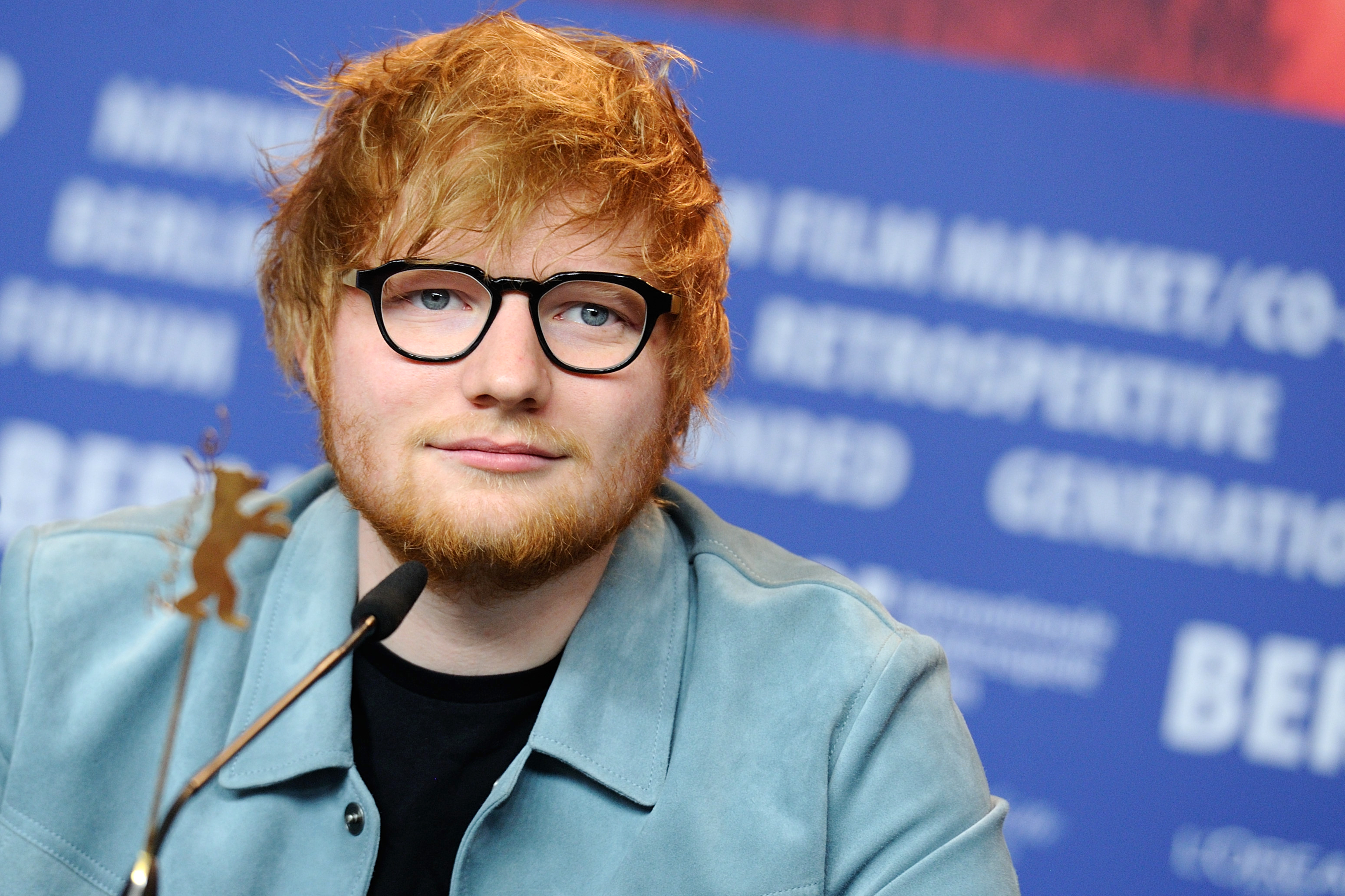 Ed Sheeran at the Berlin Film Festival 