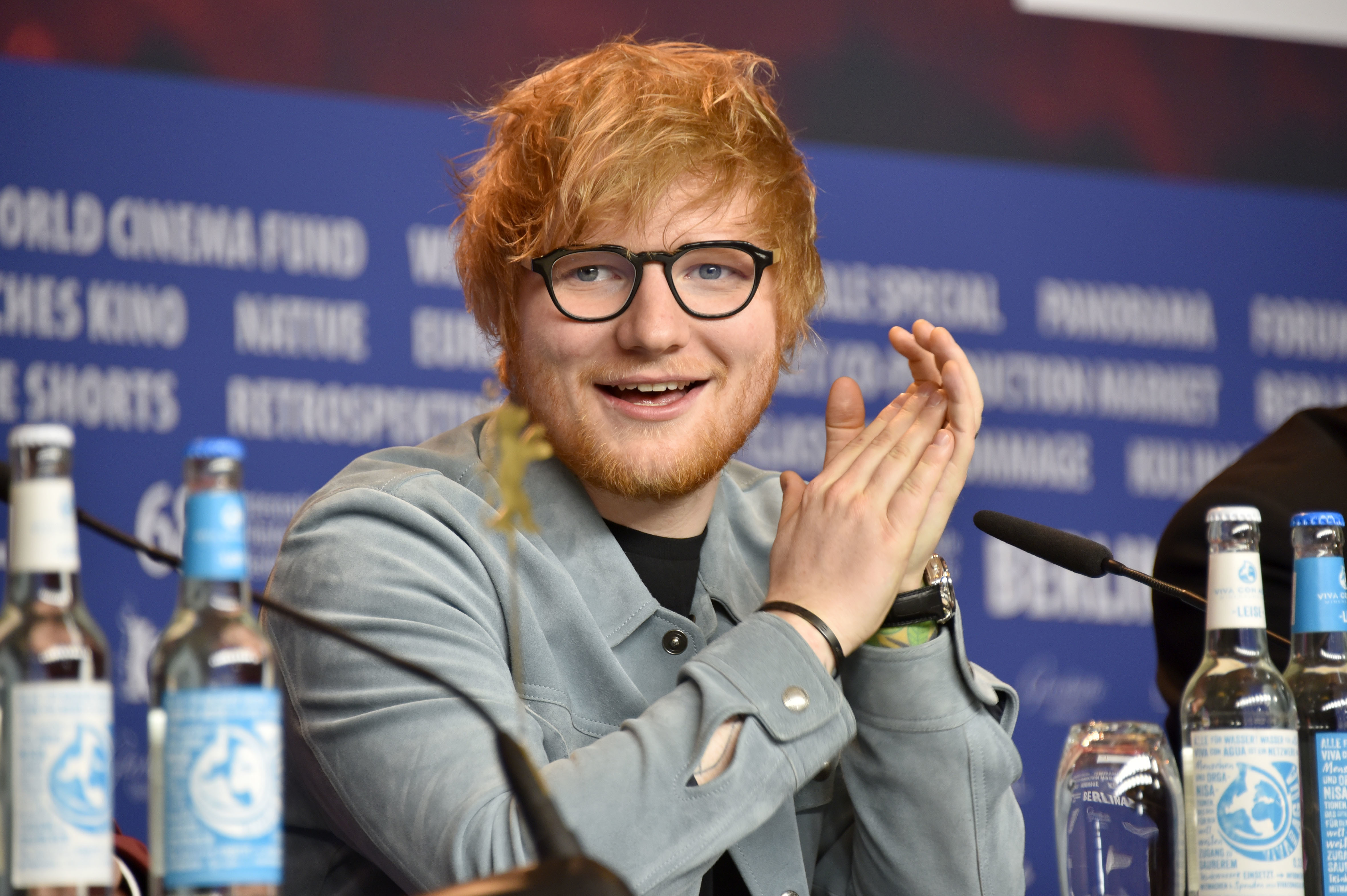 Ed Sheeran at the Berlin Film Festival