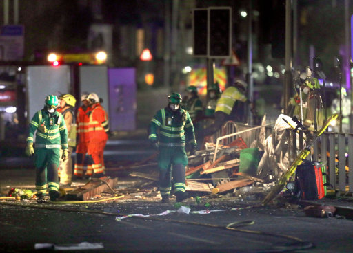 explosion Leicester hinckley