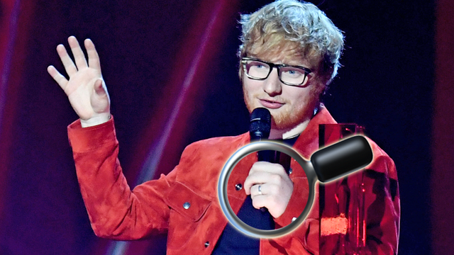 Ed Sheeran At The BRITs 2018