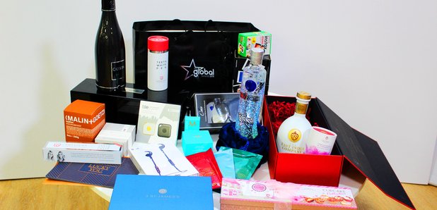 Global Awards goody bag 